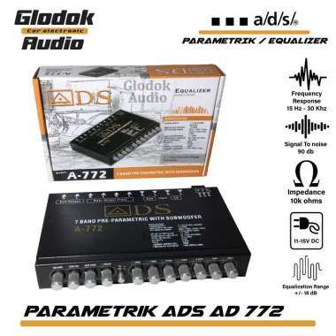 ADS A772 Pream Parametric Equalizer 7 Band