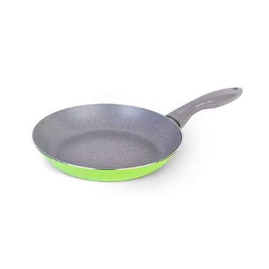 Kirin Teflon Wajan Sasando Fry Pan 26cm Green/Black