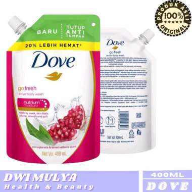 Promo Harga Dove Body Wash Go Fresh Revive 400 ml - Blibli