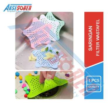 Alat Penyaring Wastafel dan Bak Cuci Piring / Drain Filter Cover / Saring Kotoran Lubang Saluran Pem