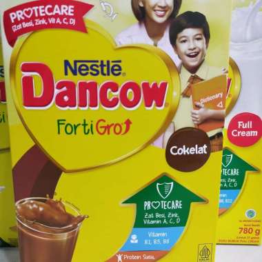 Promo Harga Dancow FortiGro Susu Bubuk Instant Cokelat 800 gr - Blibli