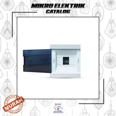 Heles Presto Fuse Box MCB Inbow - Kotak MCB 6 Group - Distribution Box