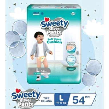 Sweety Silver Pants / Popok Sweety - L54
