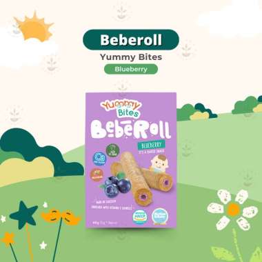 Yummy Bites Beberoll Blueberry 40gr