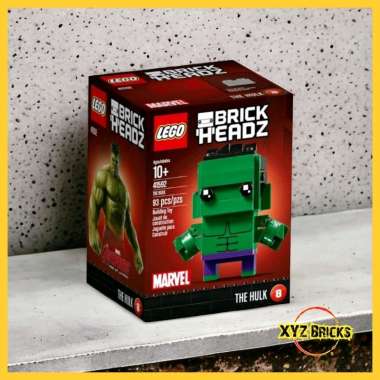 LEGO 41592 BrickHeadz The Hulk Mainan Blok & Puzzle Multicolor