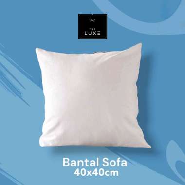 FS - The Luxe Cushion Insert Bantal Sofa [40x40 cm] Putih