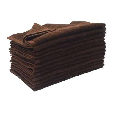 OEM Bath Towel Handuk Mandi Hotel - Putih Brown