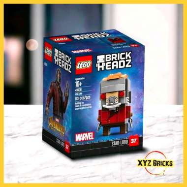 LEGO 41606 Brickheadz Star Lord Mainan Blok & Puzzle