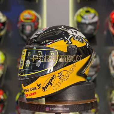 AGV Corsa Guy Martin Helm Full Face L Black/Yellow