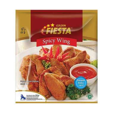 Promo Harga Fiesta Ayam Siap Masak Spicy Wing 500 gr - Blibli