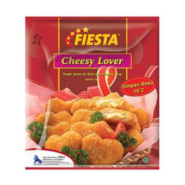 Promo Harga Fiesta Naget Cheesy Lover 500 gr - Blibli