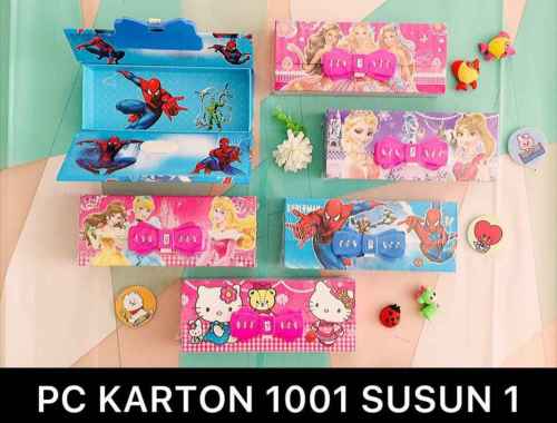 KOTAK PENSIL METALIK KARAKTER KARTUN DENGAN PIN LOCK. MURAH LITTLE PONY