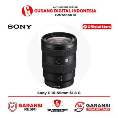 Gudang Digital - Sony E 16-55mm f2.8 G Lensa Kamera HITAM