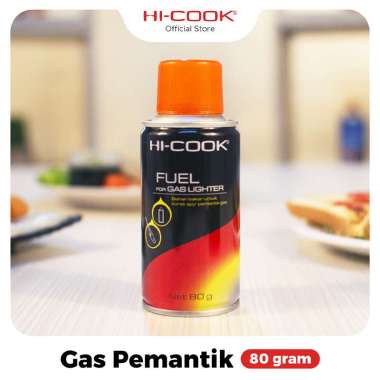 Hi-cook Gas Pemantik [80 g] 1 HITAM