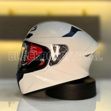 KYT TT Course Solid Plain Helm XL White