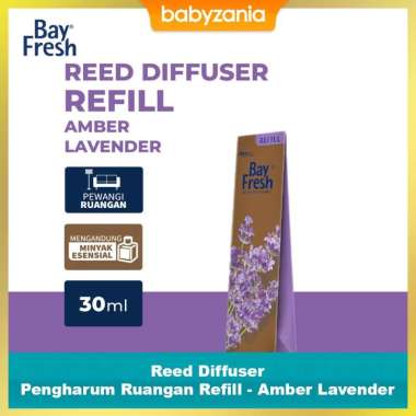 Bayfresh Reed Diffuser Pengharum Ruangan Refill - Amber Lavender MULTICOLOR