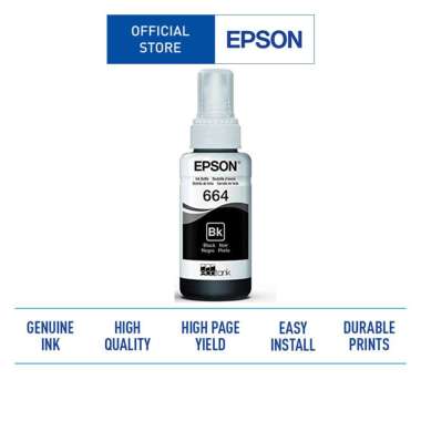 Tinta Epson T 664 BLACK