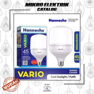 Hannochs Vario Lampu LED [45 W/ Cahaya Putih] Putih