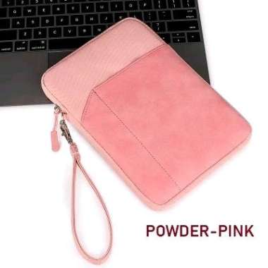 Tas ipad , tablet , galaxy , soft case waterproof 8 dan 10,8 inch POWDER PINK 8 INCH