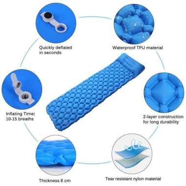 Matras Angin Inflatable Bed for Sleeping Pad Bag Kasur tiup camping kemping outdoor portable