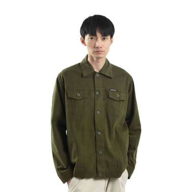 Roughneck TJ016 Forest Green Giorgio Trucker Jacket Army S