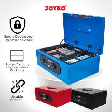 Cash Box Kotak Uang Kotak Kas Joyko CB-36A Black