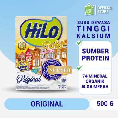 Promo Harga Hilo Gold Plain 500 gr - Blibli
