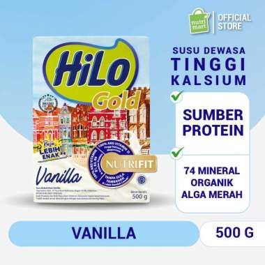 Promo Harga Hilo Gold Vanilla 500 gr - Blibli