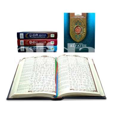 Al-Quran ALFATIH Uk Kecil B6 Alquran Tajwid Terjemah Perkata Al-Fatih Quran Terjemahan Per Kata