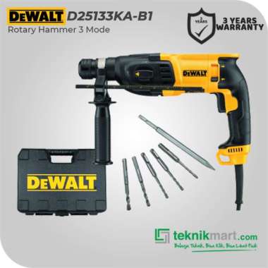 Dewalt Rotary Hammer / Bor Beton Listrik 800Watt 26mm D25133KA