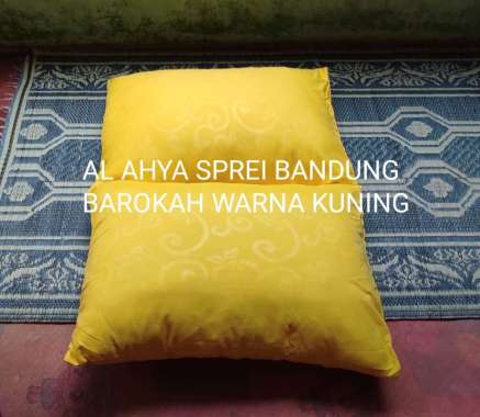 Sepasang Sarung Bantal Polos Embos - Barokah 29 Warna - 2 Pcs Sarban Kuning