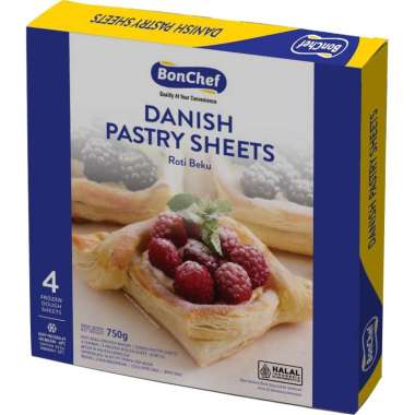 BONCHEF DANISH PASTRY SHEET 750GR