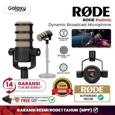 Rode PodMic Dynamic Podcasting Microphone