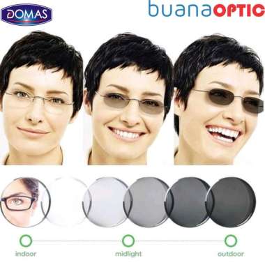 LENSA KACAMATA PHOTOCHROMIC PGX DOMAS