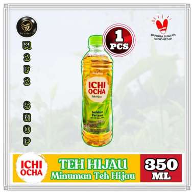 ICHI OCHA Minuman Teh Hijau Botol Plastik Pet - 350 ml (Kemasan Satuan)