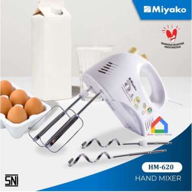 Miyako HM 620 Mixer / Hand Mixer Putih