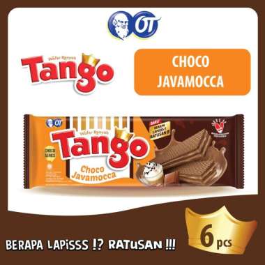 WAFER TANGO CHOCO JAVAMOCCA 110GR [ISI 6 Pcs]