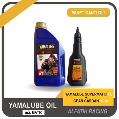 Yamalube Paket Ganti Oli Super Matic for N-MAX [1 L] + Yamalube Oli Gear [150 mL]