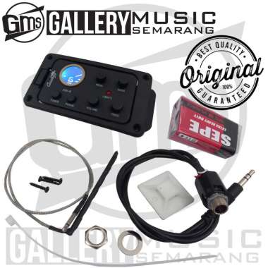 ORIGINAL!!! Preamp Equalizer Tuner Gitar Akustik Elektrik Cowboy AW-6 Import Preamp Cowboy AW-6