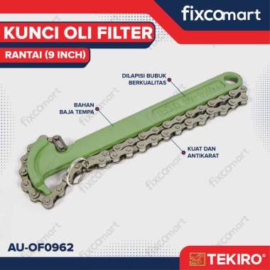 Tekiro Kunci Oil Filter Rantai 9 Inch / Oil Filter Wrench