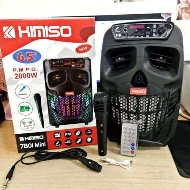 Speaker Karaoke Wireless MITSUYAMA Bonus Mic woofer 6,5 inc Super Bass/Speaker Aktif Bluetooth Radio