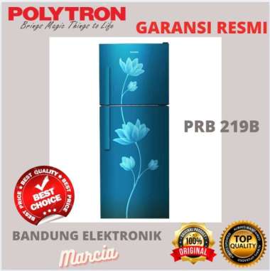 KULKAS POLYTRON PRB-219B / PRB219B , kulkas 2 pintu