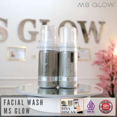 ms glow facial wash ori sabun muka face wash ms glow original acne whitening ultimate luminous bpom 