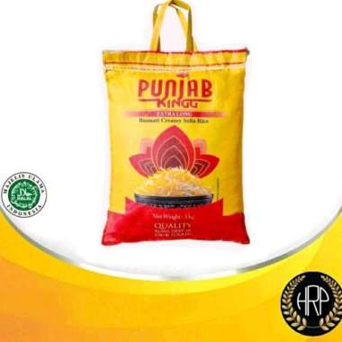 Beras Basmati Punjab King 5kg Creamy Sella/Beras India/Nasi Biryani/Nasi Mandhi