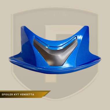 KYT Vendetta 2 Spoiler Helm Semua Ukuran Blue