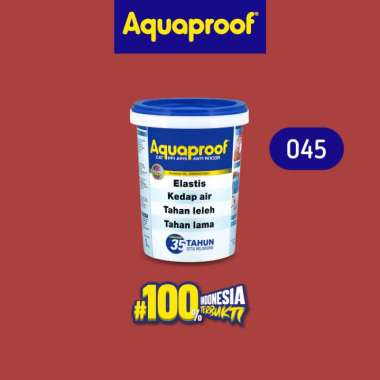 AQUAPROOF - 1 KG - CAT PELAPIS ANTI BOCOR Merah Delima