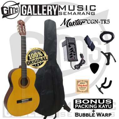 ORIGINAL!!! Gitar Klasik Elektrik Maxtar CGN-TR5 Gitar Klasik Original PAKET B