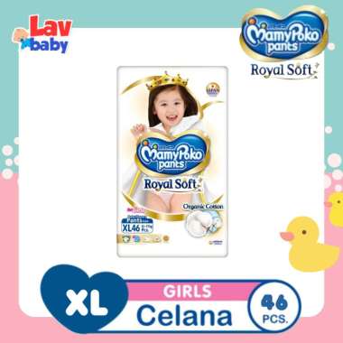 Mamypoko Pants Royal Soft [XL46/ Celana - Girl]