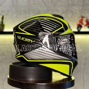Suomy Stellar Cruiser Helm Full Face M Yellow Fluo