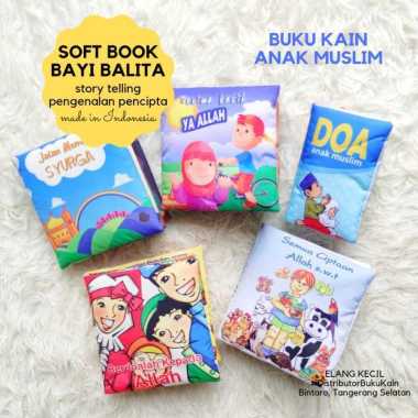 buku kain soft book mainan edukasi anak muslim bayi balita teman bermain dan belajar mengenal Sang P